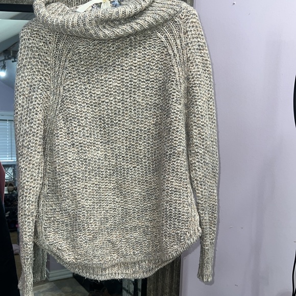 Prana Castillo Mid Weight Sweater Turtleneck Acrylic Nylon Wool Alpaca Sweater - Picture 4 of 5